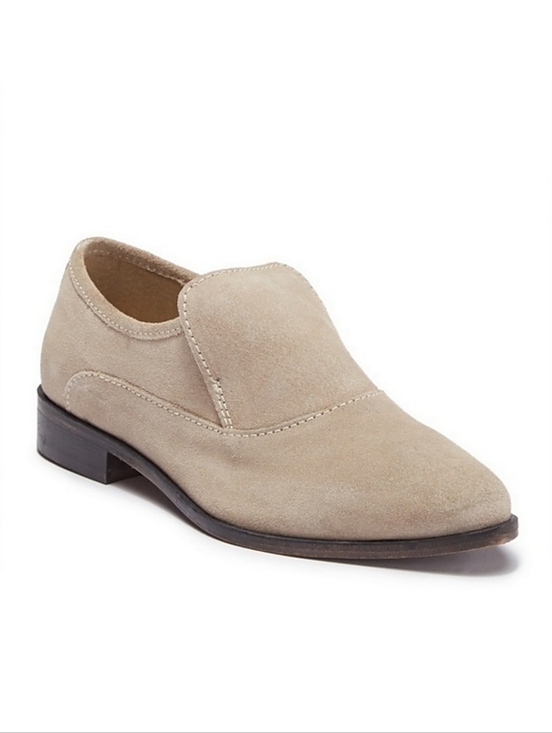 Free People Shoes - FREE PEOPLE Brady Slip On Loafer Taupe 38.5